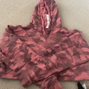 Lululemon cropped sweatshirt